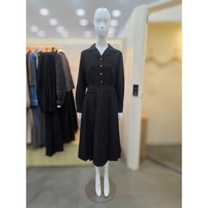 [플라스틱아일랜드]오픈카라 턱 원피스 PR1WO181_DJ