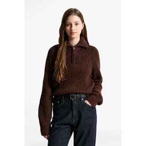 타미진 여성 릴랙스 하프 집업 스웨터 (T32F7KTO46TWT1)