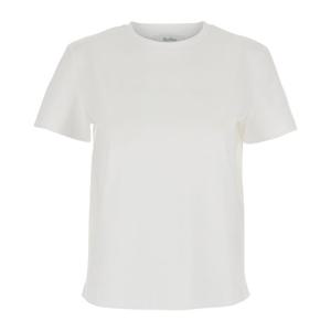 막스마라 로고 자수 크루넥 티셔츠 2611971028600 001