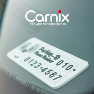 카닉스 스마일베어 논슬립 주차알림판_화이트