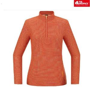 레드페이스 HC22 등산캠핑트레킹여성 클로버프린트우먼짚티셔츠.가을등산티셔츠 REWFTSF23050