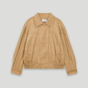 [코데즈컴바인] 루즈핏 스웨이드 점퍼 (CKC-LE502W9)