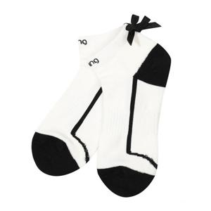 [핑]여성 배색 장식 리본 단목양말  121E1SC052_WH
