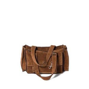 미우미우 유틸리티 스웨이드 숄더 백 5BG335VPOO2CSS