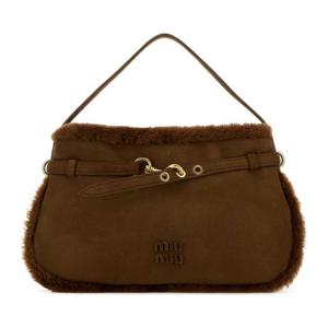 미우미우 시어링 골든 메탈 숄더백 5BC181VOOS2IDK F0324