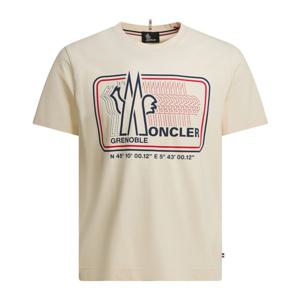 몽클레어 로고 프린트 크루넥 티셔츠 8C00009 8790F034