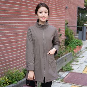 [모슬린]엄마옷 차이나 면 사파리 자켓 613FGH599 마담/중년여성