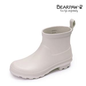[베어파우(슈즈)]CORDELIA 여성 레인부츠 미들부츠 방수 장화 K2828030QB-W 아이보리 3센치