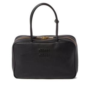 미우미우 토트백 5BB117VMON2CRW F0002 BLACK