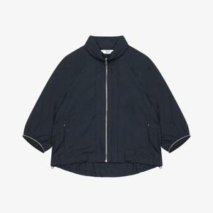 베스띠벨리 세이브존04 히든 후드 집업 숏점퍼 BKMAE21870