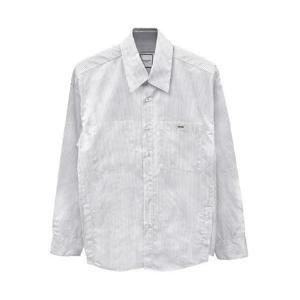 WOOYOUNGMI [우영미] 코튼 백로고 셔츠 블루 남성 자켓 W251SH07843LTR