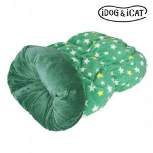 강아지쿠션 아이독아이캣 빙글빙글베드 별 민트