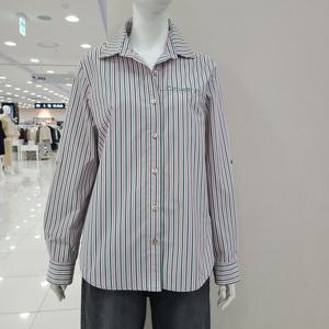 [크레송]긴소매  줄무늬 남방 NBCPBP03_US