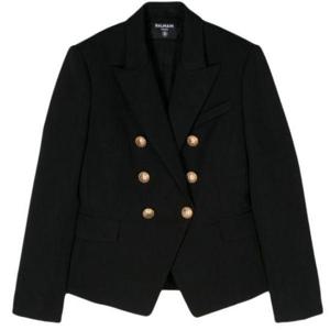 BALMAIN 발망 25 더블 브레스티드 울 자켓 (CF1SG008WB08 0PA)