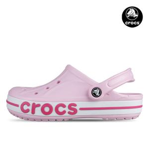 크록스 바야밴드 클로그 남자 여성 슬리퍼 샌들 발레리나 핑크 205089-6TG