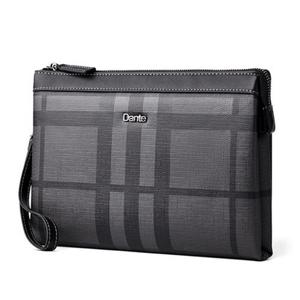 천연소가죽+나일론 심플 패턴 클러치백 남자 손가방 BP9194C