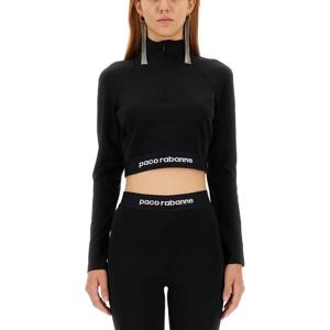 파코라반 크롭 티셔츠 23AJTO609PA0092_P001