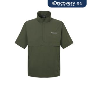프레시벤트 폴튼 트레이닝 반팔 하이넥 아노락 (D.Khaki) DXTR7G053-DKS