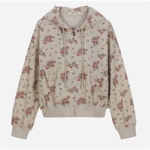써스데이아일랜드 플라워패턴 후드 집업 T256MST139W 352956