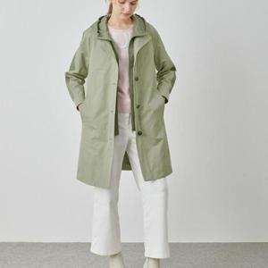 올리비아로렌 H 후드배색 트랜치코트 VOCEB5S1331