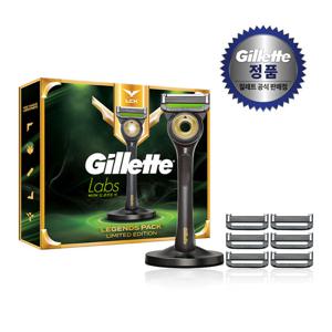 질레트랩스 딥클렌징바 LCK 레전드팩(핸들+면도날7입)