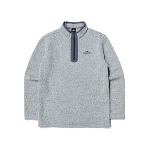 아이더 POP 남성 사카리바 집업 티셔츠_Light Grey DMW24282C2 282200