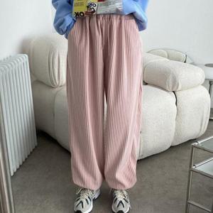 [강물처럼]아이우먼 느낌좋은엠보밴딩팬츠 GBV531M510 빅사이즈