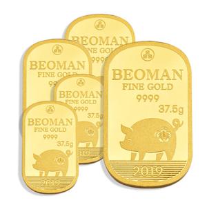 [골드모아] 순금 골드바 3.75g 24K [통통 복 돼지]