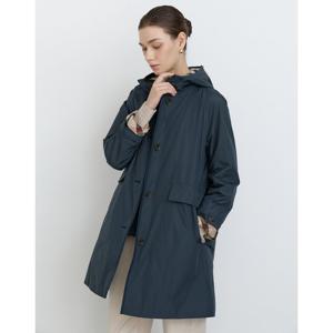 닥스 여성 24FW 클리어런스2WAY 다크그린 탈착 후드 베스트&롱 경량패딩 점퍼 DLJU4D909E3