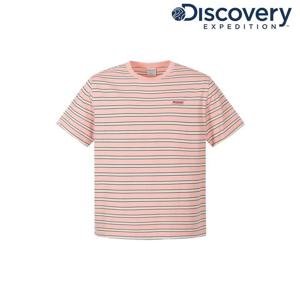 [디스커버리] 유니 멀티 스트라이프 반팔티셔츠 DXRS7G063-PCL