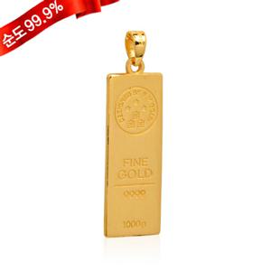 [골드모아] 순금 골드바 펜던트 7.5g 24K [럭셔리]