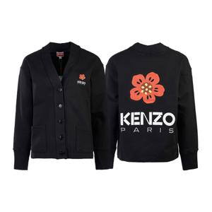 [겐조] 여성 보크 플라워 로고 가디건 FD52SW0374ME 99J