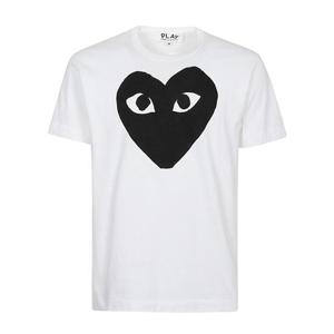 꼼데가르송 반팔 티셔츠 AXT070 1 White