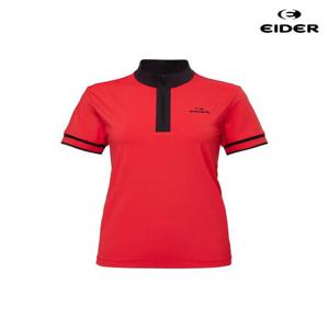 아이더 (DWM25223_O6) 여성 CONTI 콘티 반팔짚업 티셔츠