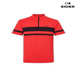 아이더 (DMM25223_O6) 남성 CONTI (콘티) 반팔짚업 티셔츠