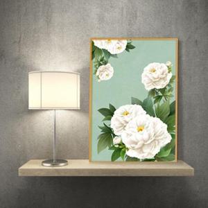 [데코] 목단그림액자 풍수그림 돈들어오는 꽃그림 A3gdAL12