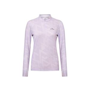 아이더긴팔티 BQJ DWM25202L1 ICE-LONG (아이스 롱) 여성 그래픽 긴팔짚업 티셔츠 (LILAC)