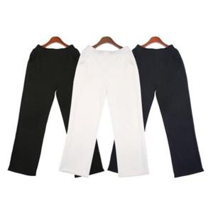 [의류] 세미 여성바지 밴딩바지 배기팬츠 배기 면바지 일자