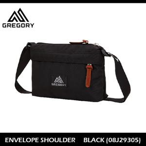 [그레고리][GREGORY] 엔벨롭 숄더 BLACK [08J29305] 크로스백