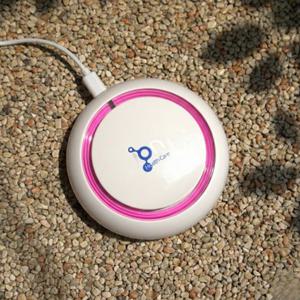 국산 미니 공기청정기 논필터 소형 원룸 휴대용 공기정화기 핑크