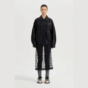 [럭키슈에뜨]페이크 레더 자켓 LQUAW25100