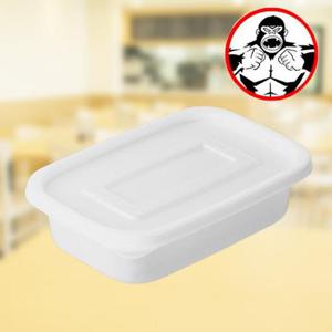 죽 용기 사각밀폐용기 죽포장 불투명 소 300개 650ml