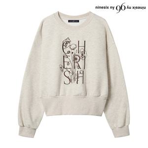 [나인식스뉴욕(영캐릭터)]레터링 양기모 맨투맨 (NO4LW016L0)