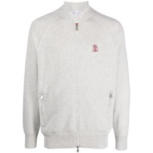Brunello Cucinelli 로고 자수 캐시미어 가디건 M22705306GCI807