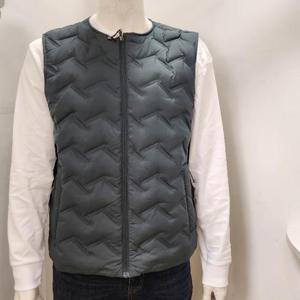 뱅뱅 HC15 뱅뱅 남성 가을 겨울 가벼운 라운드 패딩 조끼 NEK712