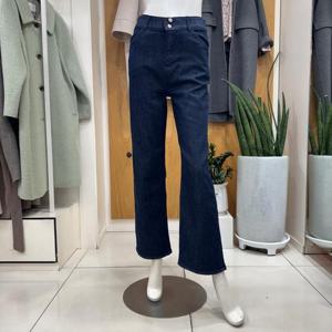 클리지 DP01 투 버튼  하이웨스트 데님 팬츠 CP3WPT04