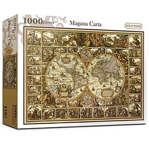 직소퍼즐 풍경 명화 고지도 금장 1000피스 PL1197