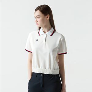 [먼싱웨어][37%OFF]여성 냉감 하이브리드 반팔티셔츠 화이트(MQ222LTS52)