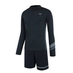 에센스 레귤러핏 집업 래쉬가드 세트 A5BM1PC05 BLK