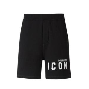 Dsquared2 로고 프린트 엘라스틱 웨이스트밴드 트랙 쇼츠 S79MU0005S25516 965 TP940800099